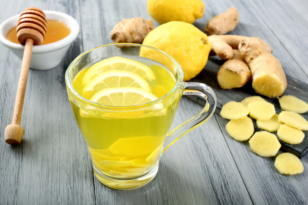 tea with ginger and honey