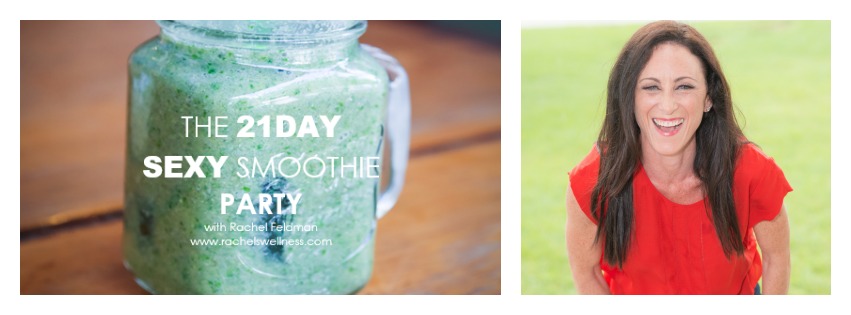 21 day sexy smoothie party banner