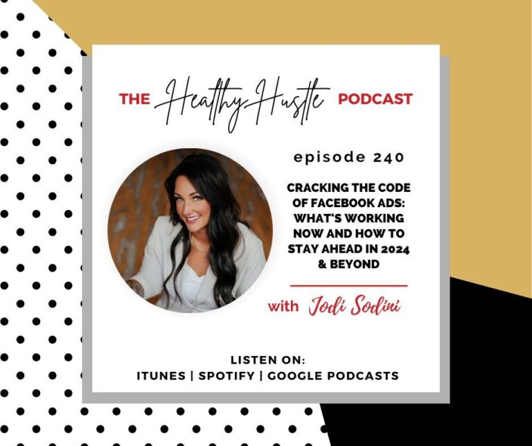 240. Cracking the Code of Facebook Ads: What's Working Now and How to ...